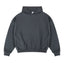 IDLT hoodie, dark gray front.