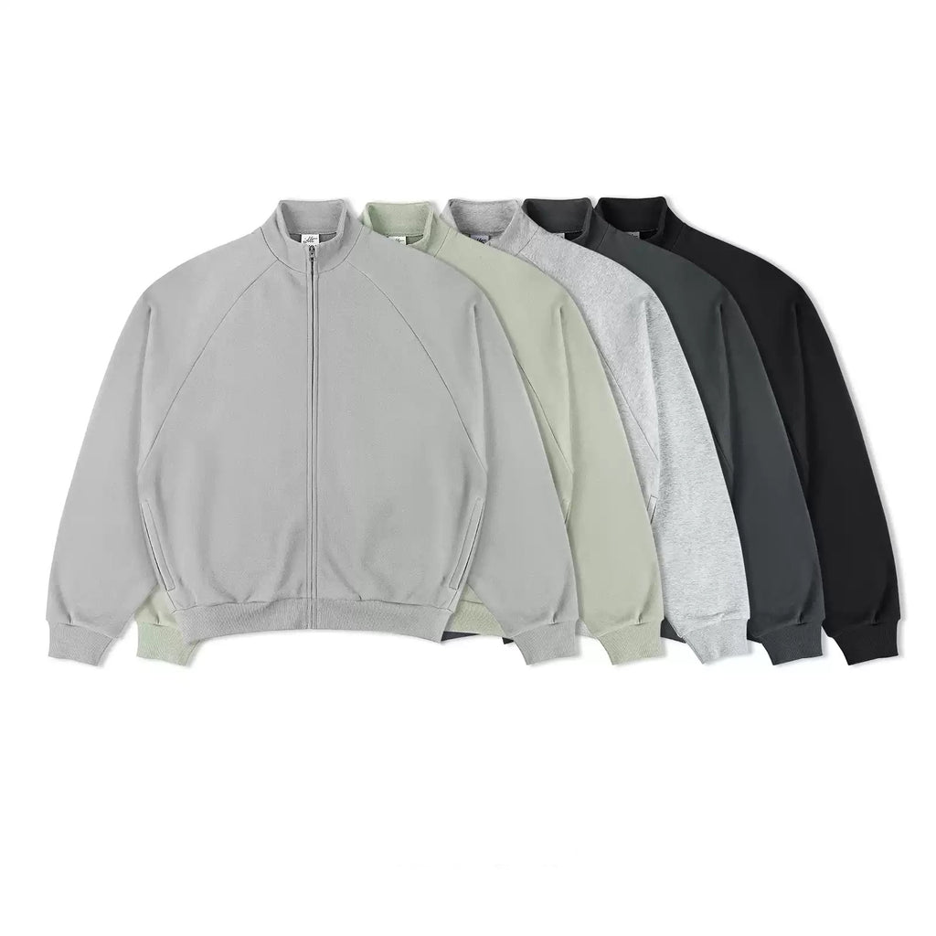 IDLT zip sweatshirt, color lineup.