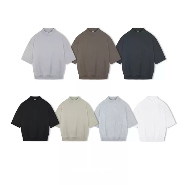IDLT short sleeve sweatshirt, color lineup.