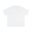 IDLT pocket T-shirt, white front.