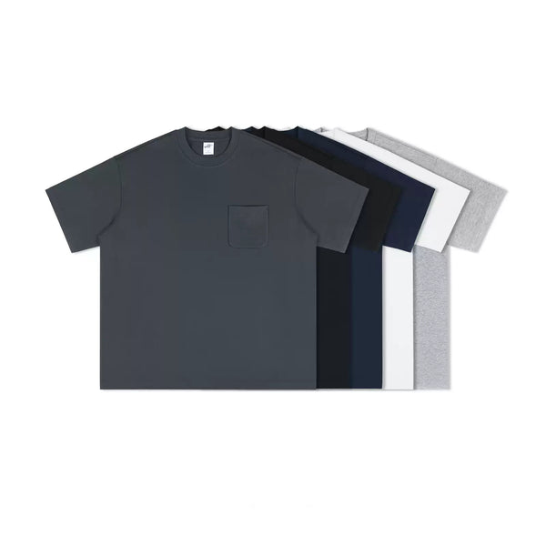 IDLT pocket T-shirt, color lineup.