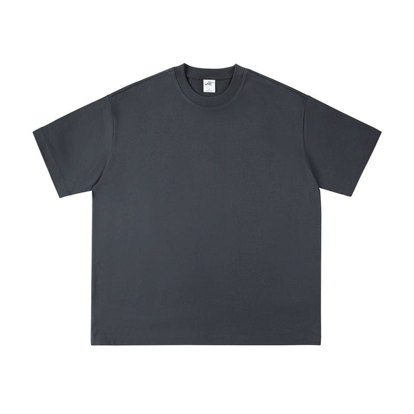 IDLT T-shirt, dark gray front.
