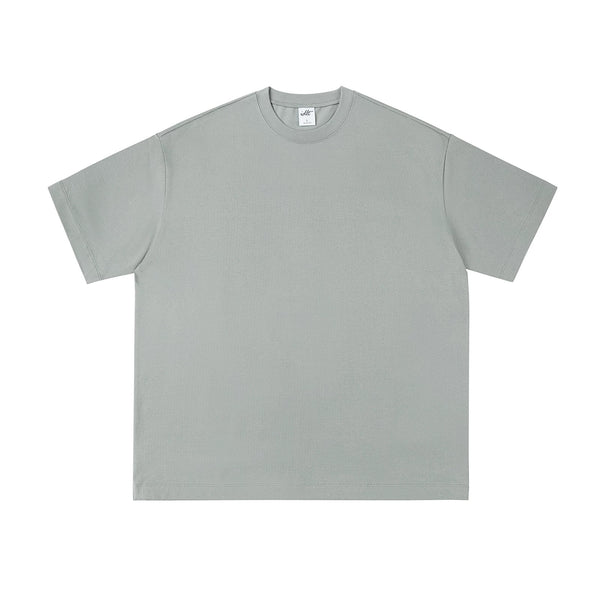 IDLT T-shirt, light gray front.