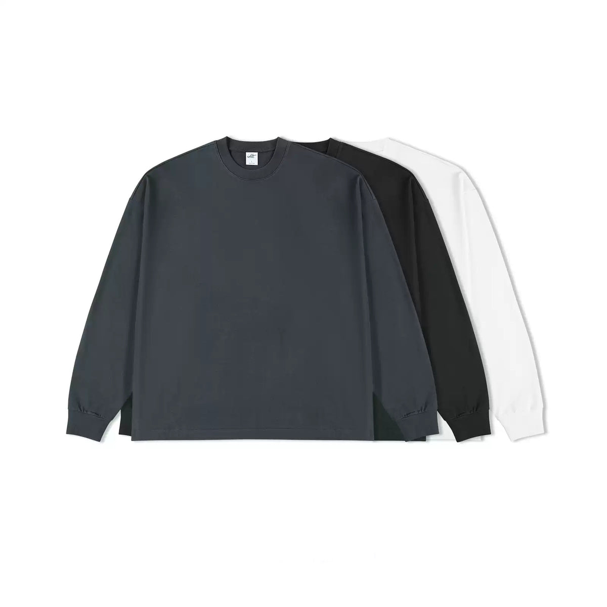 IDLT long sleeve T-shirt, color lineup.