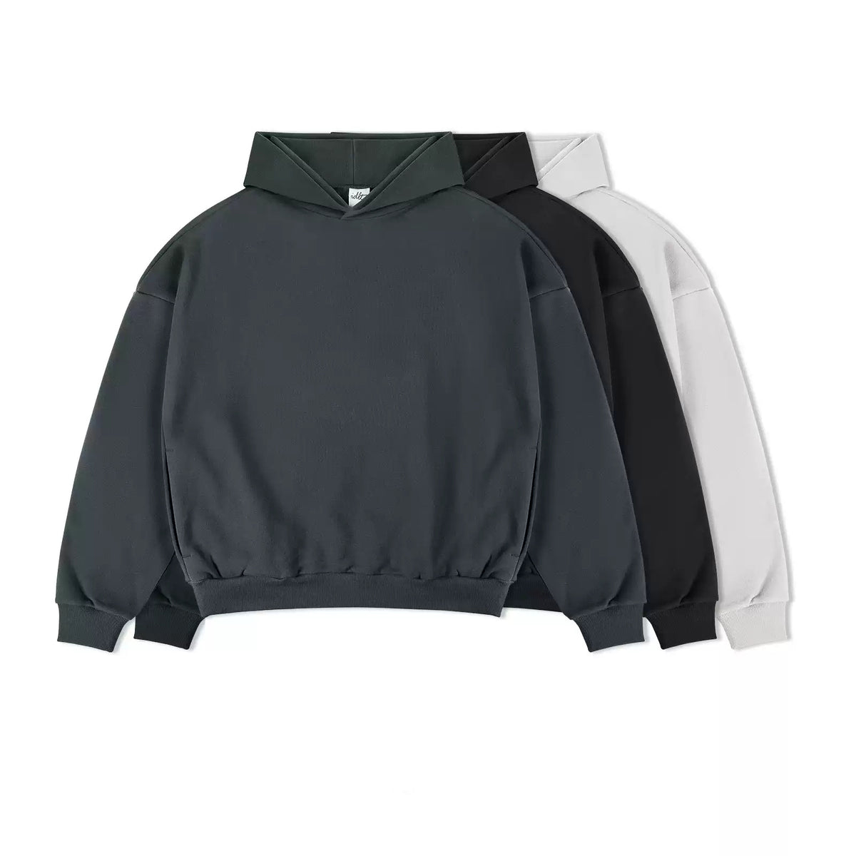IDLT hoodie, color lineup.