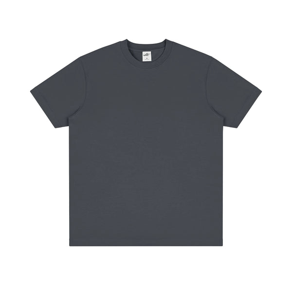 IDLT T-shirt, dark gray front.