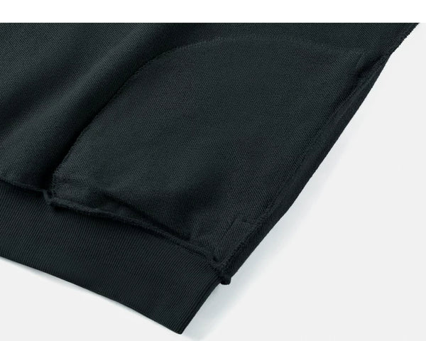 IDLT sweatshirt, black inner pocket.