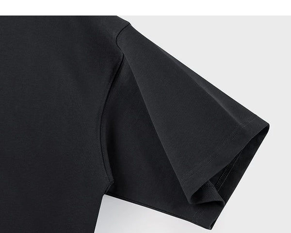IDLT contrast collar polo, black sleeve.