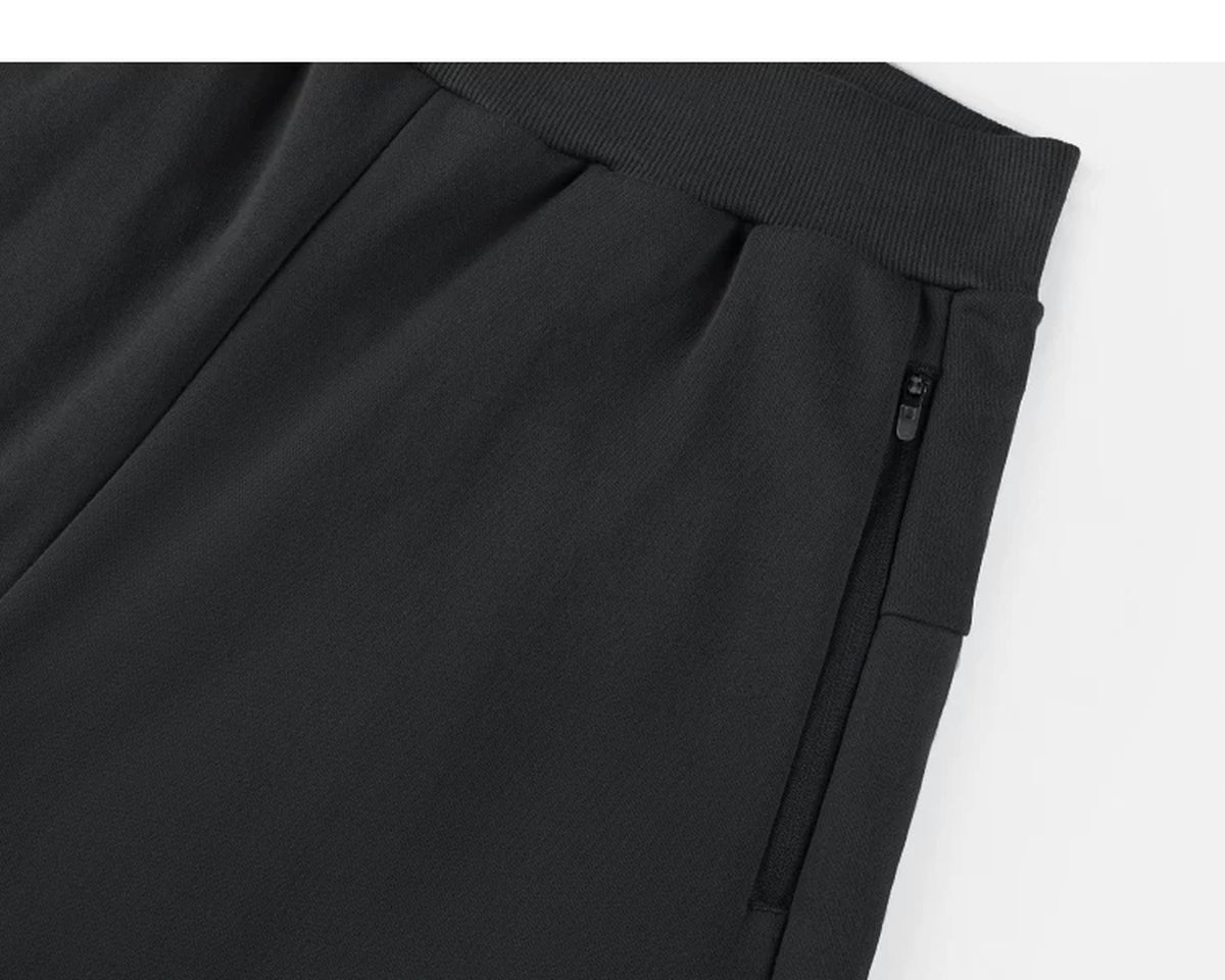 IDLT sweatpants, black side pocket.