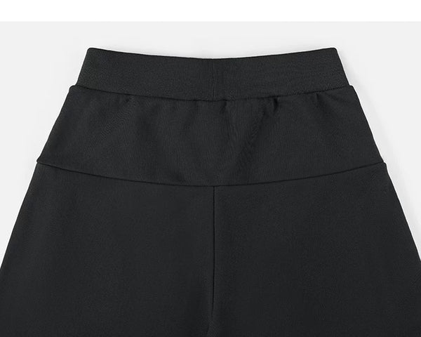 IDLT sweatpants, black back waistband.