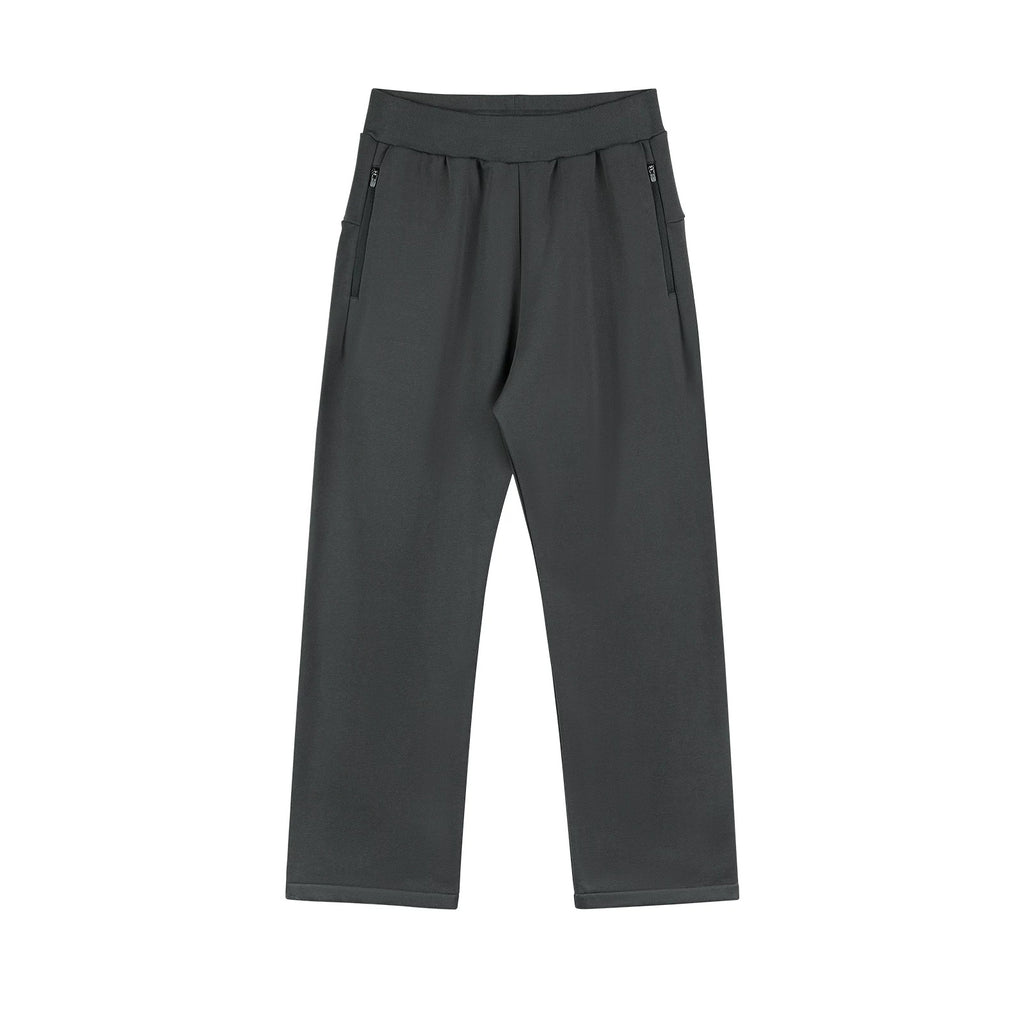 IDLT sweatpants, dark gray front.