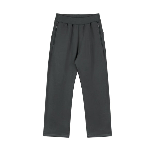 IDLT sweatpants, dark gray front.