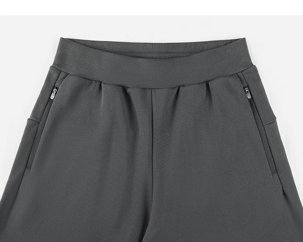 IDLT sweatpants, dark gray waistband.
