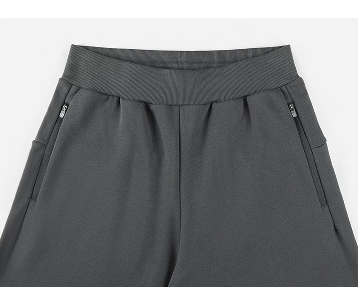 IDLT sweatpants, dark gray waistband.
