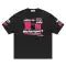 Neon Color Block Racing Style Printed Tee - COPPING THREADS - Harsh and Cruel