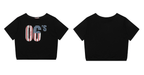 Off - Shoulder 06’s Flag Print Tee - COPPING THREADS - 0123Start
