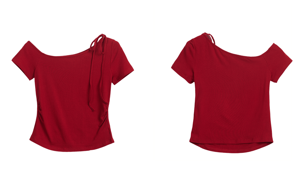 Off - Shoulder Slim Fit Tee - COPPING THREADS - CT Select