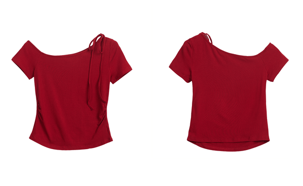 Off - Shoulder Slim Fit Tee - COPPING THREADS - CT Select