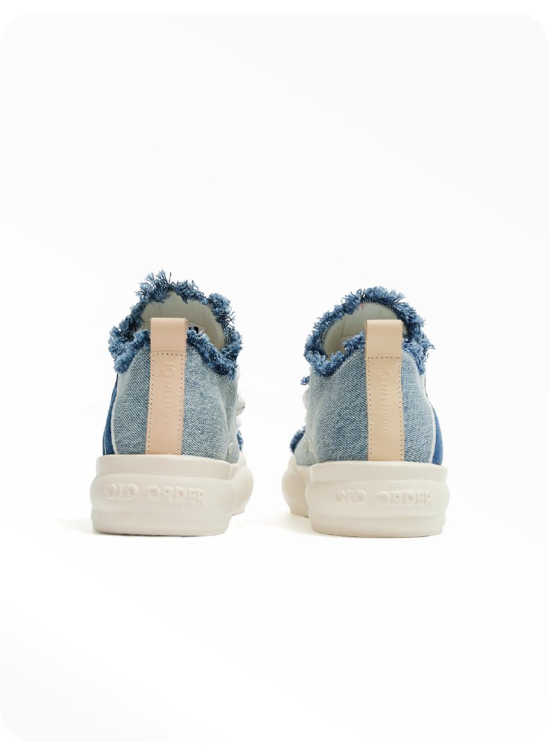 Old Order Denim Canvas 003 Sneaker Blue - COPPING THREADS - Old Order