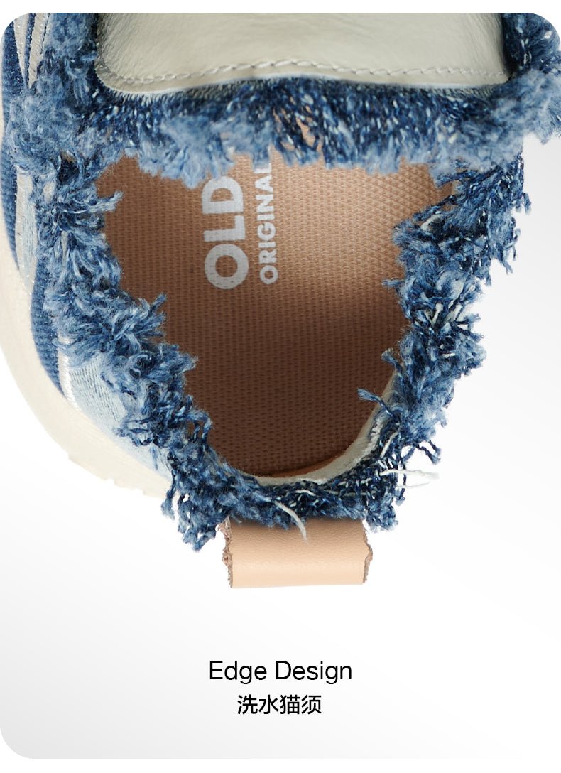 Old Order Denim Canvas 003 Sneaker Blue - COPPING THREADS - Old Order