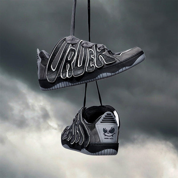 Old Order Skater 001 Retro Sneaker Black - COPPING THREADS - Old Order
