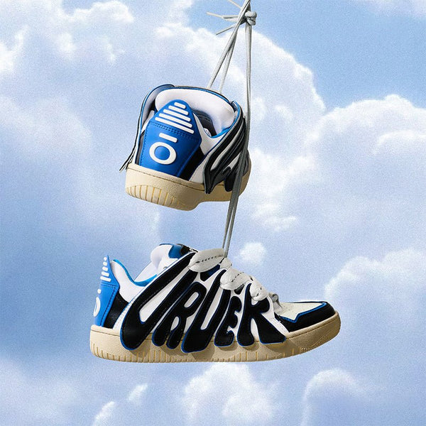 Old Order Skater 001 Retro Sneaker Blue - COPPING THREADS - Old Order