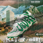 Old Order Skater 001 Retro Sneaker Green - COPPING THREADS - Old Order