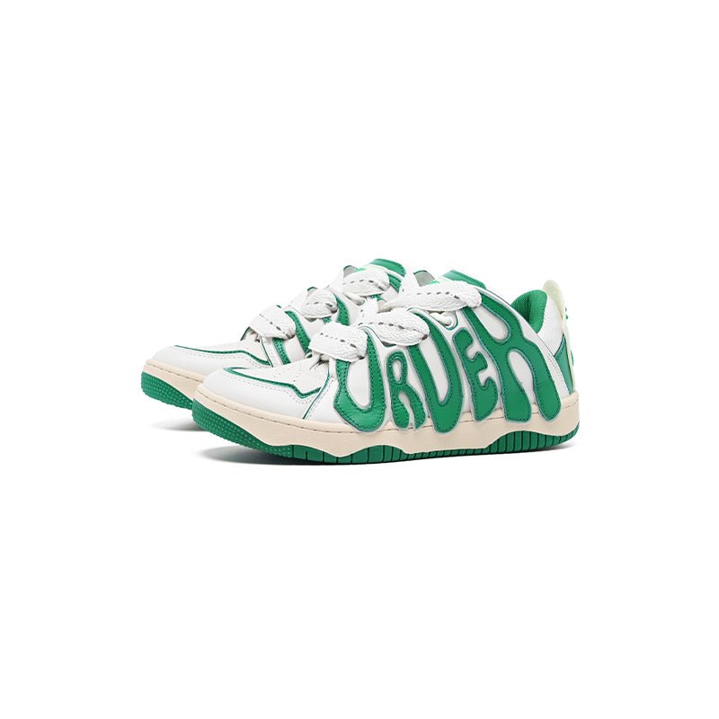 Old Order Skater 001 Retro Sneaker Green - COPPING THREADS - Old Order