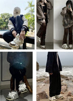 Old Order Skater 001 Retro Sneaker Mocha - COPPING THREADS - Old Order