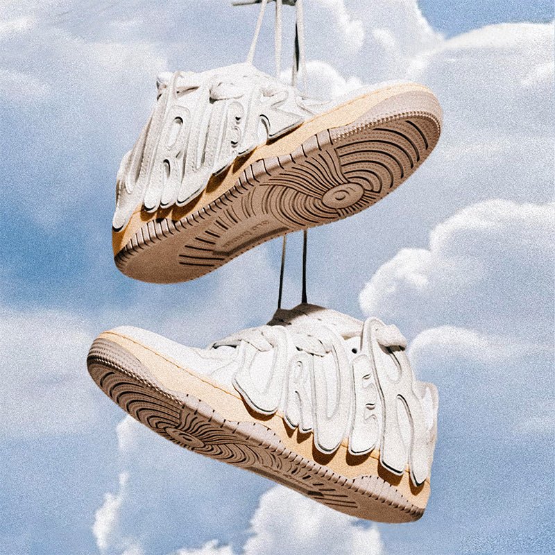 Old Order Skater 001 Retro Sneaker White - COPPING THREADS - Old Order