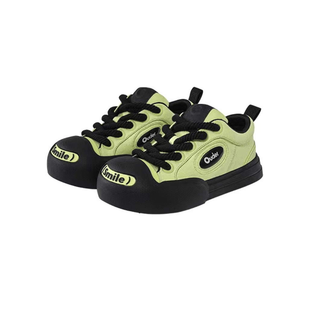 OUDER Smiler Canvas Avocado Green - COPPING THREADS - Ouder