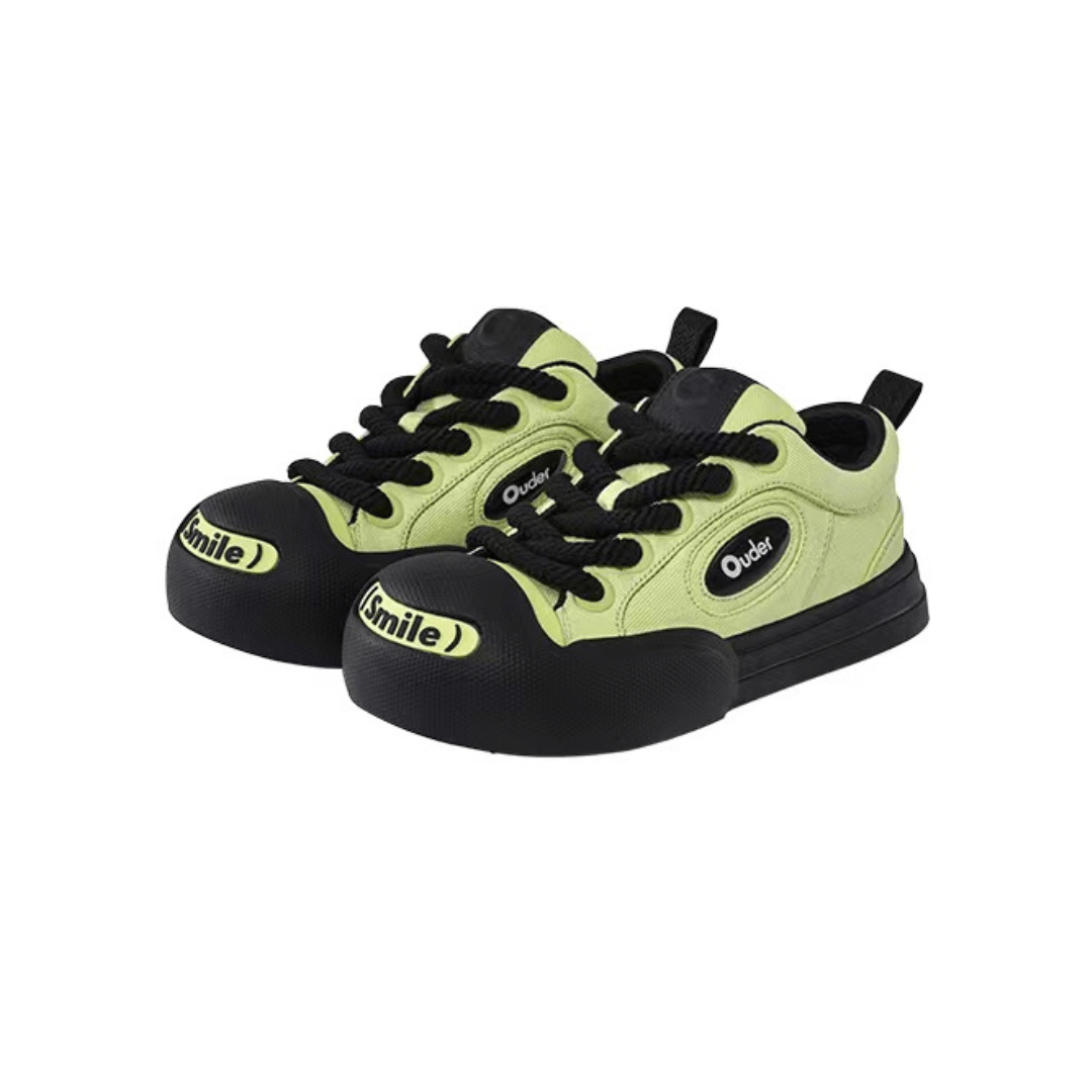 OUDER Smiler Canvas Avocado Green - COPPING THREADS - Ouder