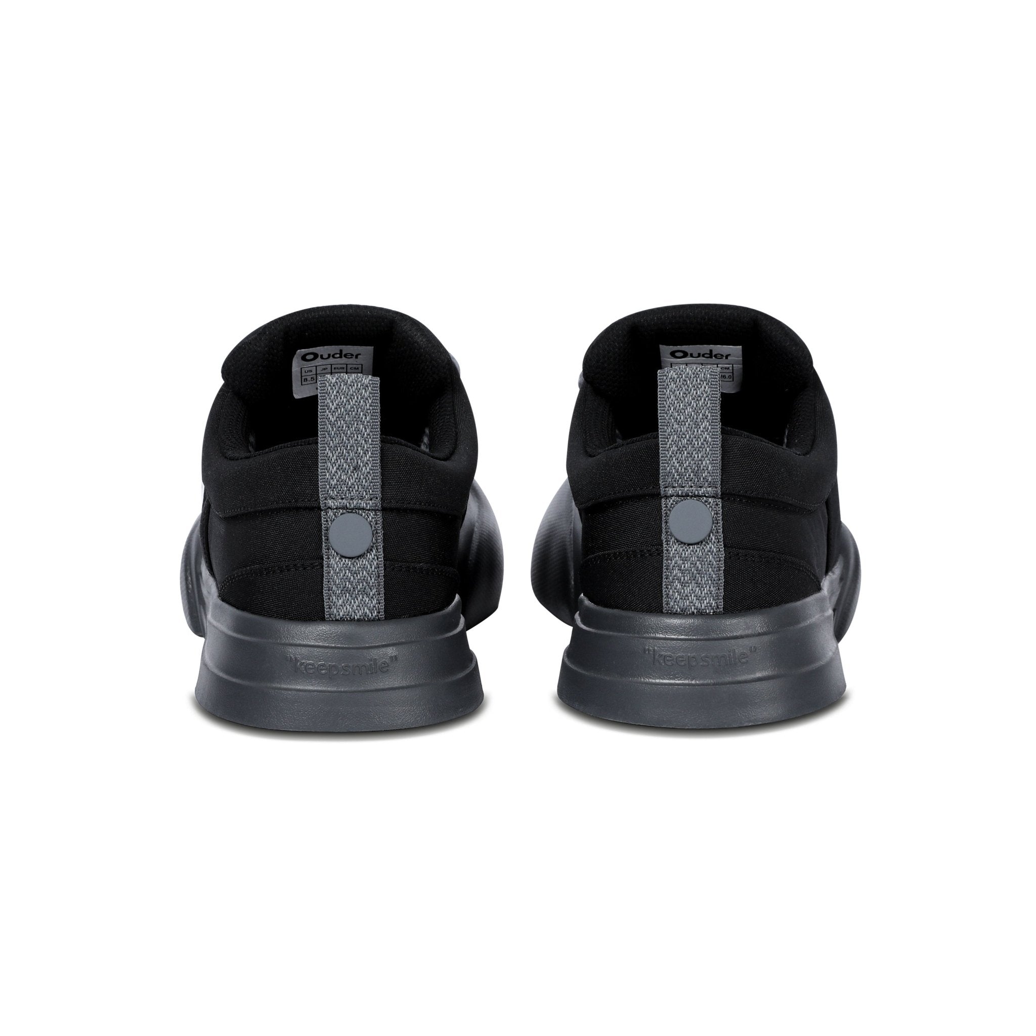 OUDER Smiler Canvas Black - COPPING THREADS - Ouder