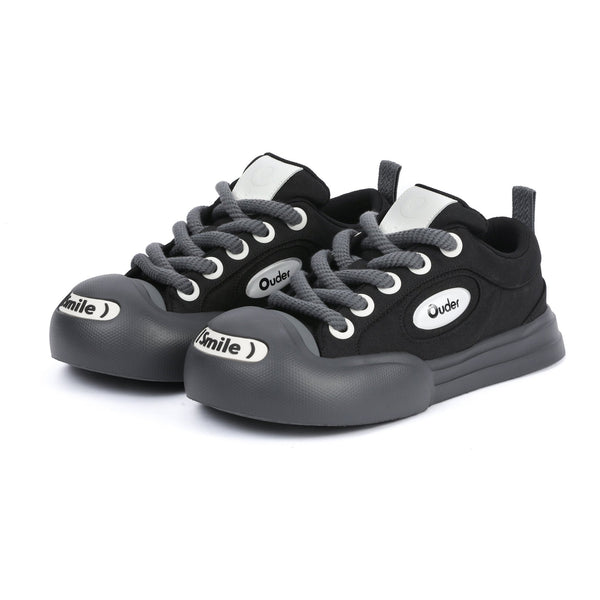 OUDER Smiler Canvas Black - COPPING THREADS - Ouder