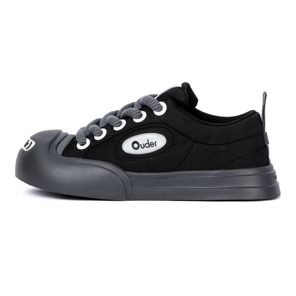 OUDER Smiler Canvas Black - COPPING THREADS - Ouder