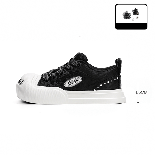 OUDER Smiler Canvas Black Silk Jacquard - COPPING THREADS - Ouder