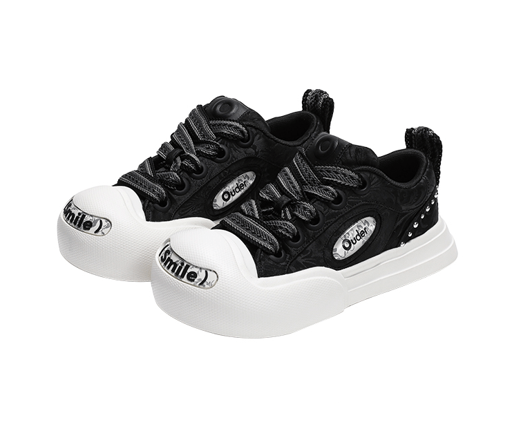 OUDER Smiler Canvas Black Silk Jacquard - COPPING THREADS - Ouder