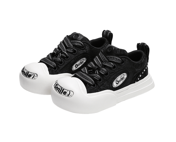 OUDER Smiler Canvas Black Silk Jacquard - COPPING THREADS - Ouder