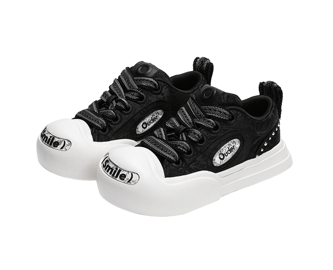 OUDER Smiler Canvas Black Silk Jacquard Main Image