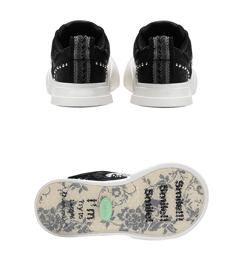 OUDER Smiler Canvas Black Silk Jacquard - COPPING THREADS - Ouder