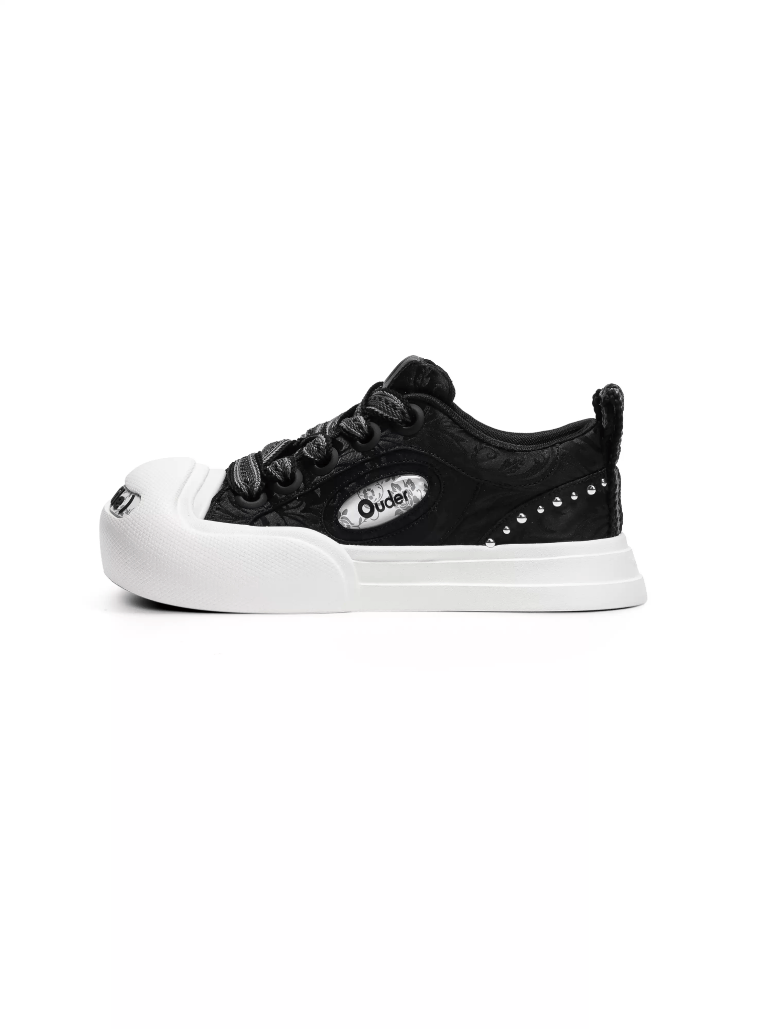 OUDER Smiler Canvas Black Silk Jacquard - COPPING THREADS - Ouder