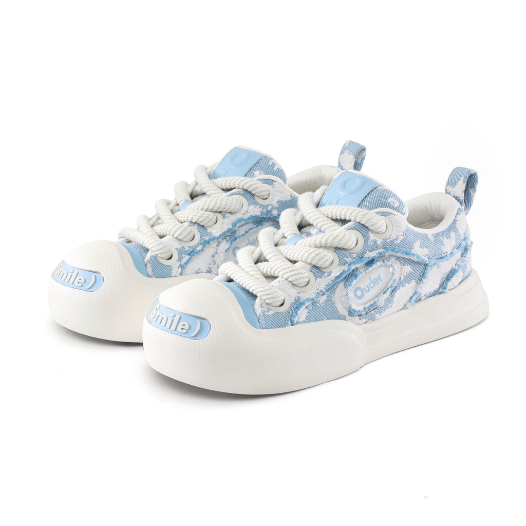 OUDER Smiler Canvas Blue Sky - COPPING THREADS - Ouder