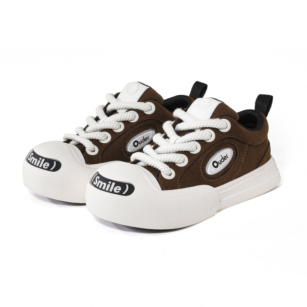 OUDER Smiler Canvas Brown - COPPING THREADS - Ouder