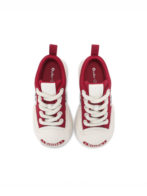 OUDER Smiler Canvas Burgundy - COPPING THREADS - Ouder