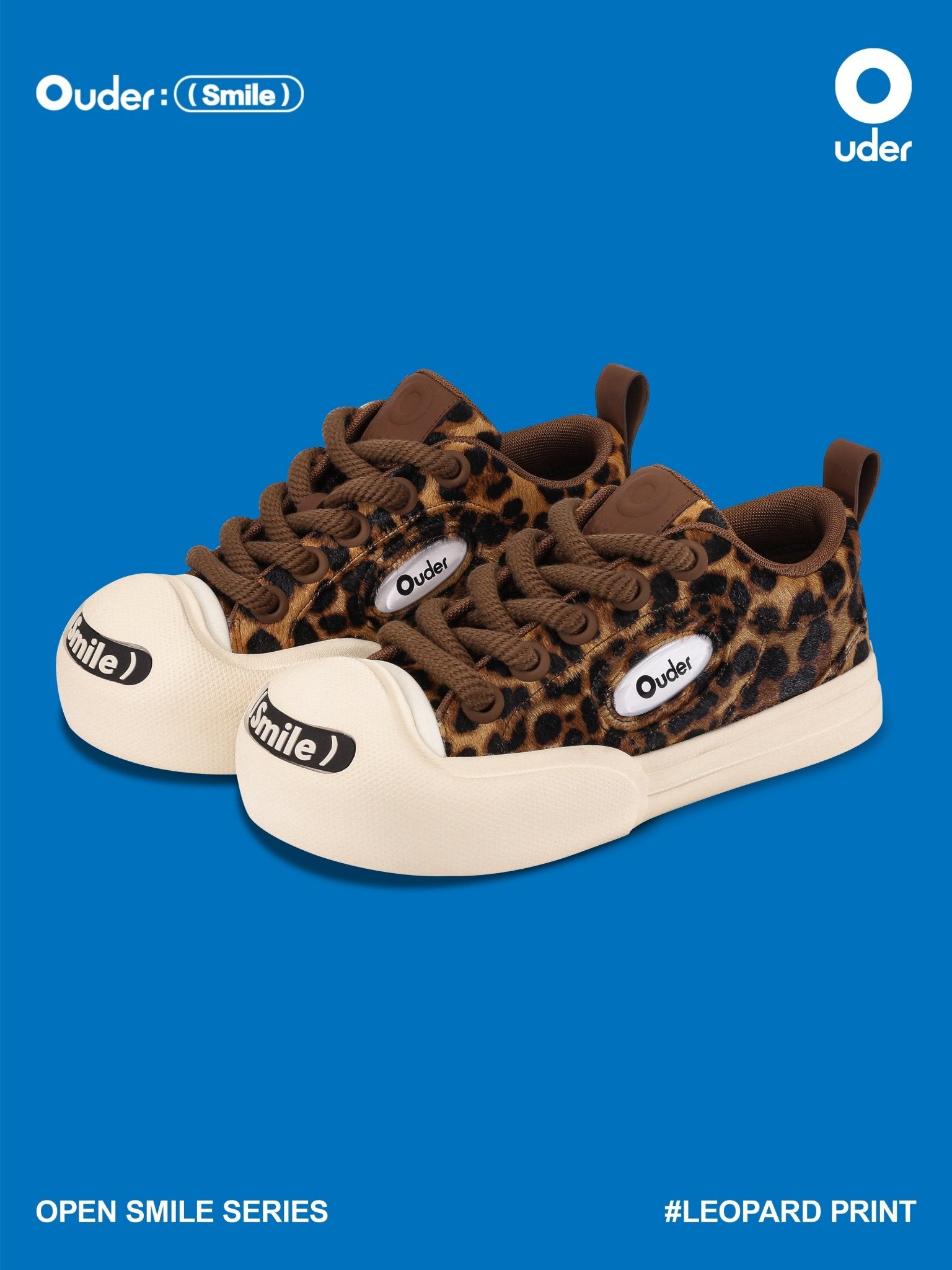 OUDER Smiler Canvas Leopard - COPPING THREADS - Ouder