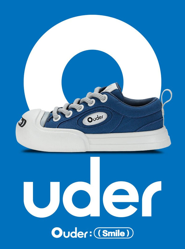 OUDER Smiler Canvas Navy Blue - COPPING THREADS - Ouder