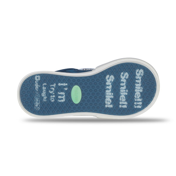 OUDER Smiler Canvas Navy Blue - COPPING THREADS - Ouder