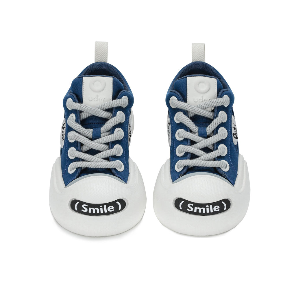 OUDER Smiler Canvas Navy Blue - COPPING THREADS - Ouder