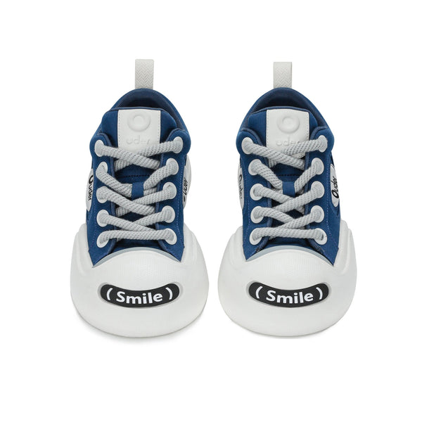 OUDER Smiler Canvas Navy Blue - COPPING THREADS - Ouder