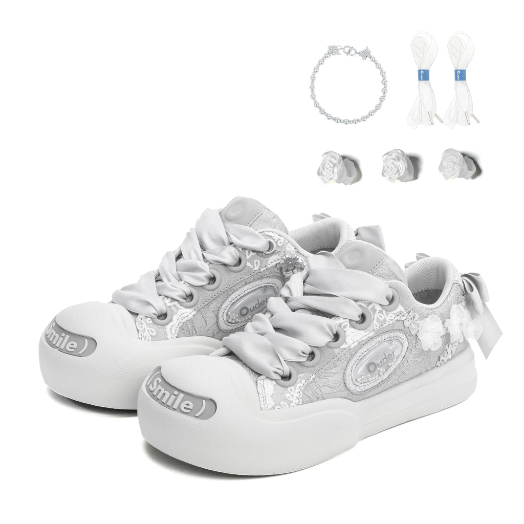 OUDER Smiler Canvas Wedding Gray - COPPING THREADS - Ouder